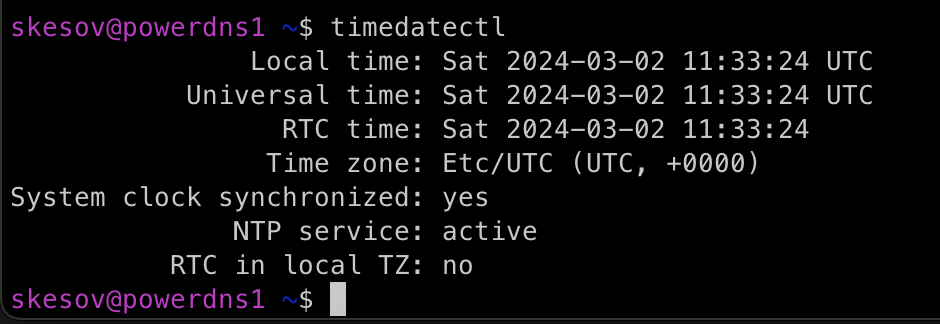 Как включить синхронизацию времени в современных Linux системах